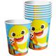 Baby Shark Birthday Party Tableware Kit for 8 Guests